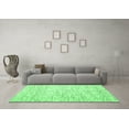 thumbnail image 3 of Ahgly Company Indoor Rectangle Abstract Emerald Green Contemporary Area Rugs, 7' x 9', 3 of 4