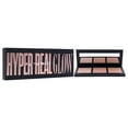 thumbnail image 3 of MAC COSMETICS COLOR PALETTE 0.15 OZ MAC COSMETICS/HYPER REAL GLOW PALETTE / GET LIT 0.15 OZ (4.5 ML) 3 HIGHLIGHT SHADES SILVER FONT, 3 of 6