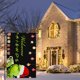 thumbnail image 4 of Grinch Decor Grinch Christmas Decorations Bathroom Grinch Christmas Decorations Christmas Double Sided Banner 30x45cm, 4 of 4