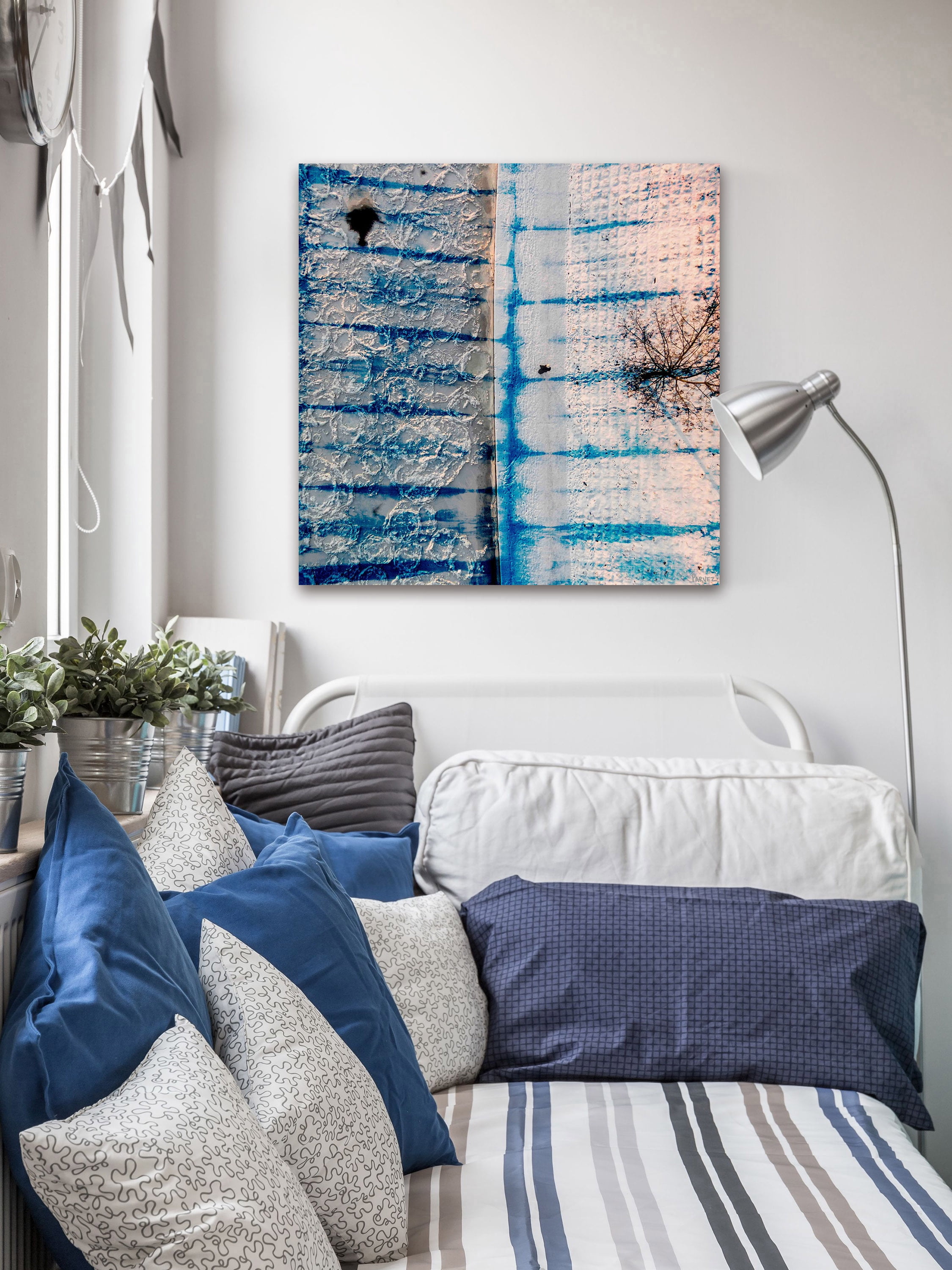 "Changing Landscape" Painting Print on Wrapped Canvas