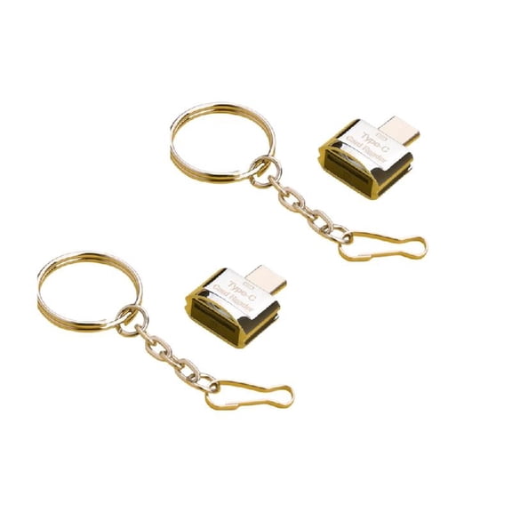 Permanent Metal Mixture USB Type CREATE Card Reader Keyholde Plan Rapid Data Transfer For Mobile Devices