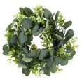 thumbnail image 1 of s de sándalo, de hojas de 12 "para Primavera Verano , colgante de pared de Floral para exteriores, 1 of 3