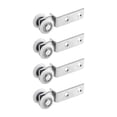thumbnail image 2 of Sliding Door Pulley Hanging Track Pulley Block for Smooth Sliding Door Cabinets B 4Pcs, 2 of 10