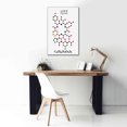 thumbnail image 5 of Epic Graffiti 'Oxytocin Molecule' by Epic Portfolio, Giclee Canvas Wall Art, 26"x40", 5 of 6