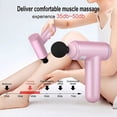 thumbnail image 3 of 6 Speed Deep Tissue Massage Gun for Muscle Recovery, Variable Speed, Pink, 2 Piece, 3 of 5