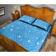 thumbnail image 4 of Juego de cama edredón con fondo azul y estampado de aviones, 4 of 5