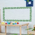 thumbnail image 3 of Whataatahia Bordes para tablón de anuncios de aula, 65,6 pies, borde de tablón de anuncios de hoja de eucalipto, decoración para el aula, 3 of 5