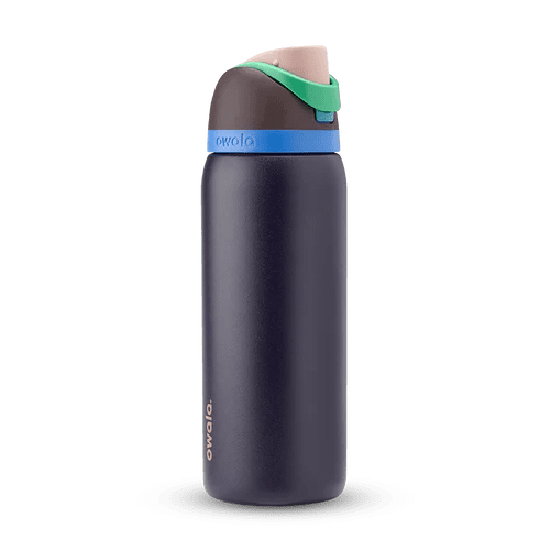 Termo Owala FreeSip de 32oz (946ml) de acero inoxidable térmico, Night Safari