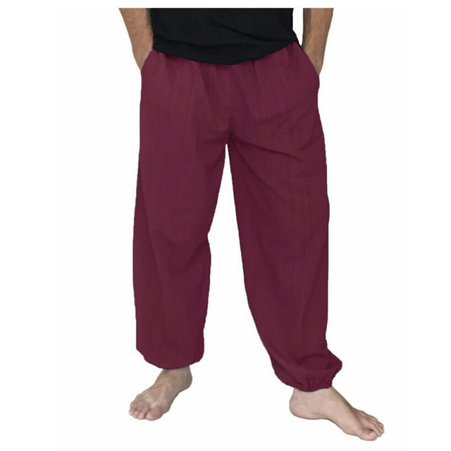 Pantalons de Yoga pour Femmes Pantalons Amples pour Hommes et Femmes Combinaison Rétro Imprimée Pantalons de Yoga