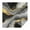 Gray and Gold, variant on Teal and Gold Marble Splatter Pattern Square Tablecloth,Waterproof Square Table Cover,Wipeable Spillproof Washable Table Cover for Home Kitchen Party Decor 42"X42"(107x107cm)