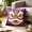 Purple, variant on Lunxisen 1 Pcs Traditional Lions Head Decorative Pillow Cushion For Home Decor Living Room Accent Sofa Bed Ornament Lion Theme(45cm)