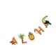 thumbnail image 3 of Bandera de fiesta hawaiana de 1,8 m para playa, banderines colgantes con letras, colores surtidos, 3 of 6