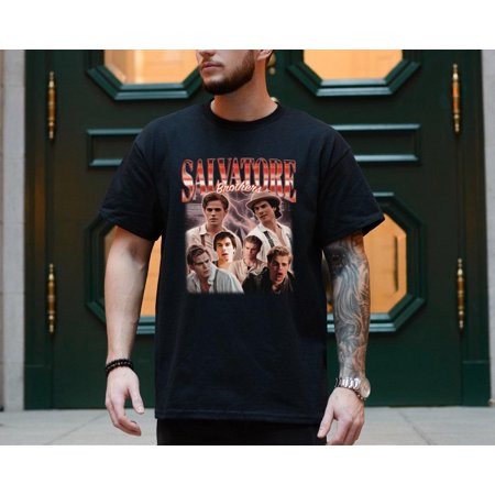 Salvatore Brother'S Shirt, Stefan Salvatore Shirt , Damon Salvatore Shirt, Paul Wesley Shirt, The Vampie Diaries Shirt, Gift For Fan, Hot Trend, Gift For Men, Women, Shirt, Sweatshirt, Hoodie