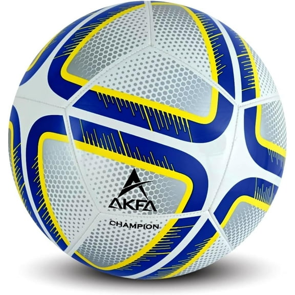 AKFA Champion Size 5 Soccer Ball – Durable All-Weather Match & Training Ball