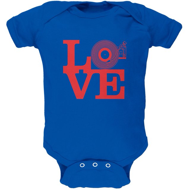 Love Tourne-Disque Royal Doux pour Bébé une-Pièce