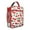 Red-40, variant on Colorful Weed Leaf Insulated Lunch Bag – Rasta Marijuana Leaf and Psychedelic Cannabis Pattern, Neon Marijuana Leaf Glow in the Dark, Waterproof Thermal Cooler Tote for Weed Aesthetic