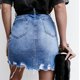 thumbnail image 5 of Gibobby faldas para mujer invierno falda Jean Mujeres Casual falda corta(Azul, L), 5 of 5