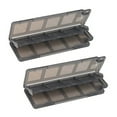 thumbnail image 1 of 2X Black 8 in 1 Game Card Memory Card Case for PS Vita, 1 of 3