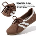 thumbnail image 2 of BERANMEY Non-Slip Fashion Sneakers for Women Cozy Lace-Up Color Block Casual Shoes Memory Foam Insole Trendy Womens Footwear Comfortable Casual Womens Sneakers Stylish Shoes Women Breathable Footwear, 2 of 9