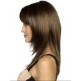 thumbnail image 5 of LHWEN Fashion Brown Straight Wig for Women Elegant Medium Length Heat Fiber Adjustable Cap Realistic Look Easy to and Maintain Suitable for Most, 5 of 6