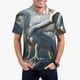 thumbnail image 1 of Fotbe Mountain White Dragon Camiseta Polo de Golf para Hombre con Estampado – Camisa Deportiva Transpirable con Cuello Abotonado-Small, 1 of 6