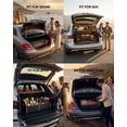 thumbnail image 6 of Owleys SUV and Car Foldable Eco-Leather Trunk Organizer 21.6 inch with Lid 50L Hexy 1 Pc, 6 of 9
