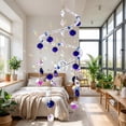 thumbnail image 6 of WDOBM Wind Chimes, Rotating Crystal Bead Suncatcher Wind Chime, Weather Resistant Wind Chimes, Colorful Garden Hanging Decor, Birthday Gifts for Mom, 6 of 6