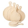 thumbnail image 4 of Round Wooden Pizza Board Pizza Baking Tray Platter Pizza Cake Bakeware Tools with Handle;Wooden Pizza Board Pizza Baking Tray Platter Pizza Cake Bakeware Tools, 4 of 8