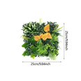 thumbnail image 5 of Elodie Panneau Mural de Verdure Simulation Herbe 9.8x9.8 Pouces pour Balcon Accessoire Style C, 5 of 5