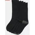 thumbnail image 2 of Cole Haan Men's 6 Pair Casual Dress Socks Black Shoe Size 7-12 73% Cotton, 2 of 8