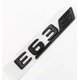thumbnail image 1 of Car emblem letters to fit E63 Gloss Black logo boot sticker, 1 of 3