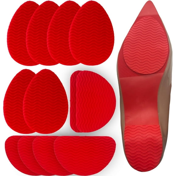 YQHWQ Christian shoes 6 pairs red Louboutin high heel shoe sole protectors for