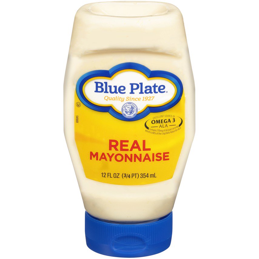 Blue Plate Mayonnaise Squeeze, 12 Fl. Oz.