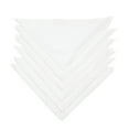 thumbnail image 3 of In-Sattva Home 100% Cotton Pure White Checkered Soft Touch Table Napkin Set; Ideal for Family, Get-together, Friends, Parties; Set of 6; 20 X 20, 3 of 3