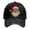 Black, variant on Gyujnb Santa Print Distressed Baseball Cap Adjustable Casual Holiday Outdoor Sun Visor Hat (Unisex),One Size