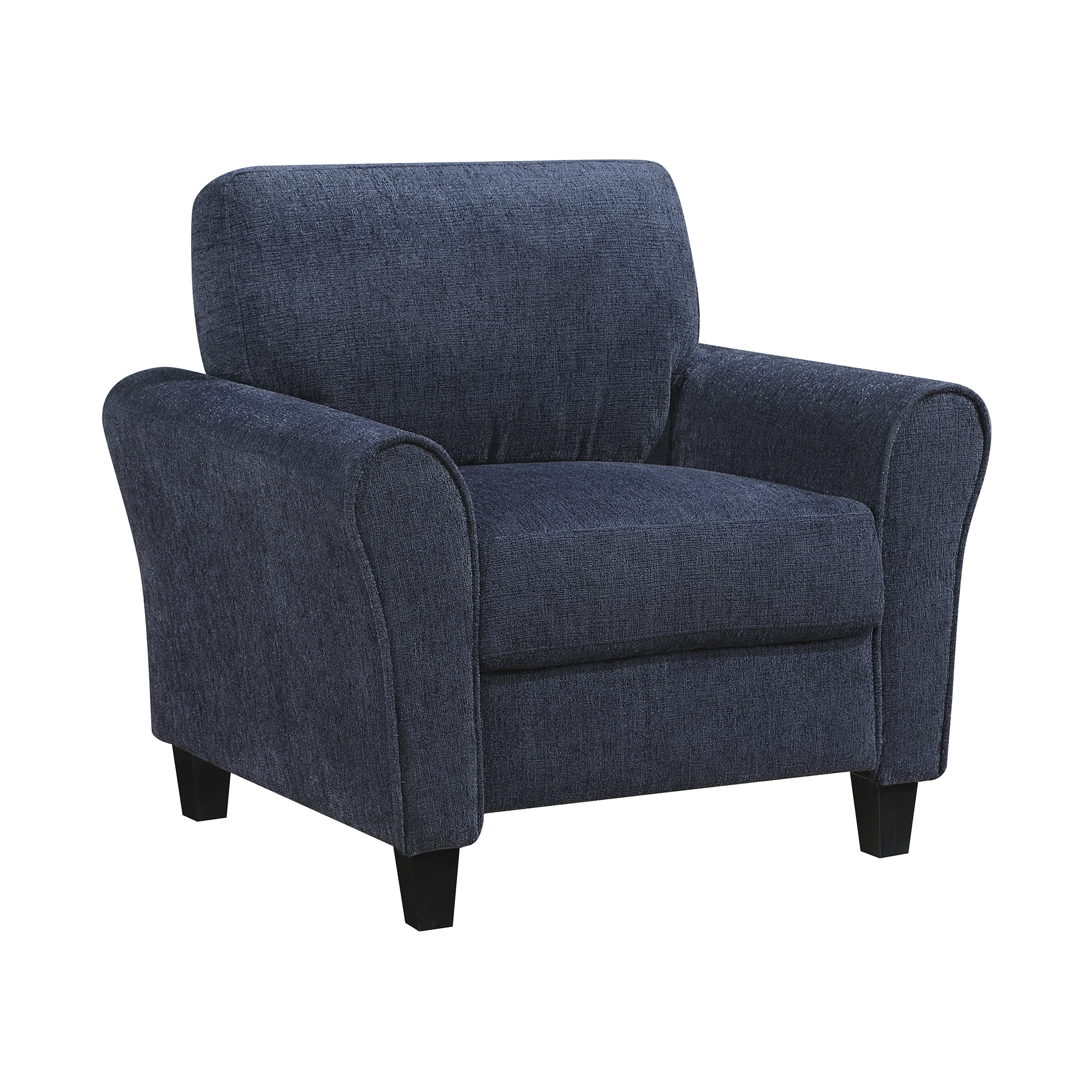 OakvillePark Sevoria Chenille Accent Chair, Blue