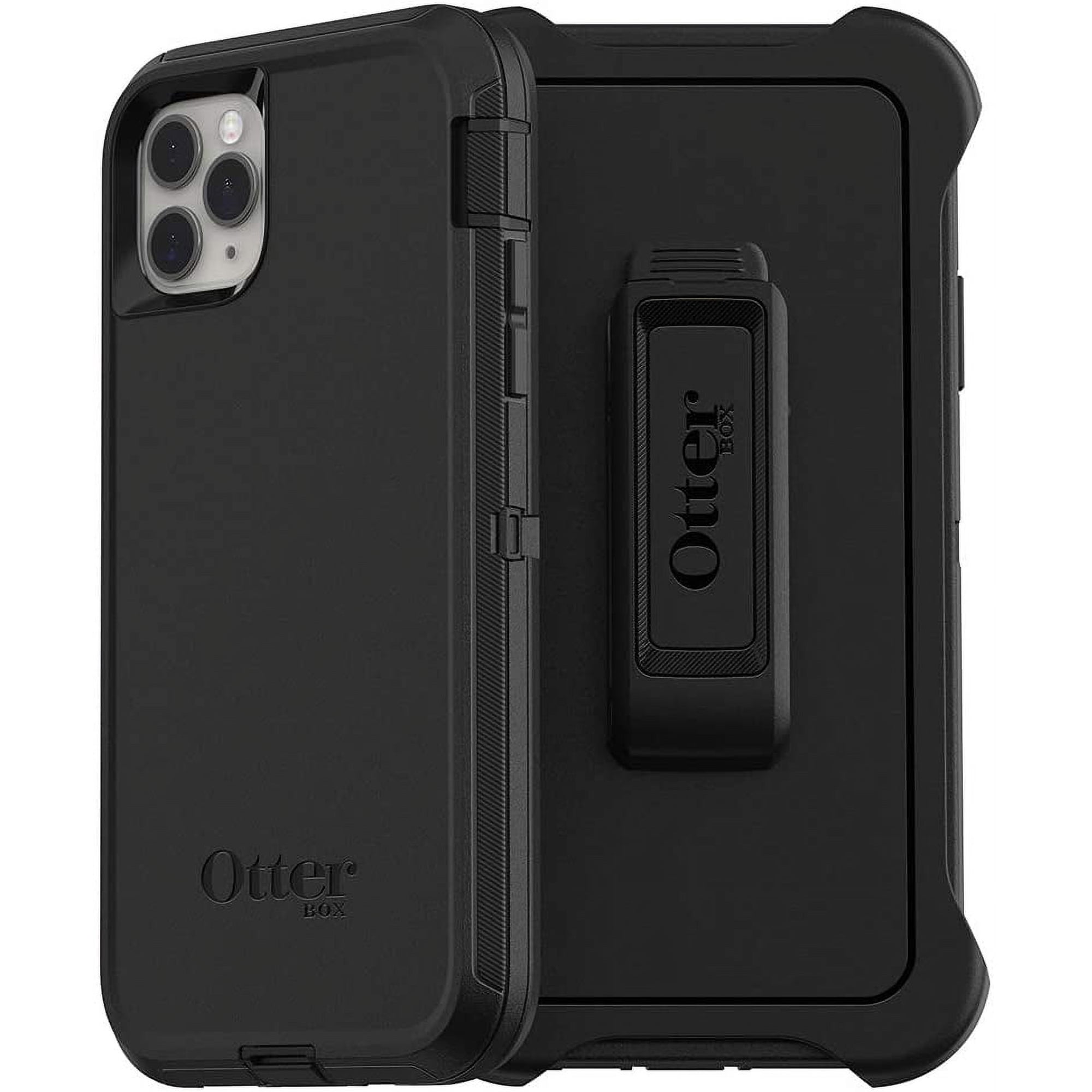 OtterBox 77-63152 iPhone 11 Pro Max Defender Series Screenlines Edition Case, Black