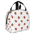 thumbnail image 2 of Honeii Hand Drawn Strawberry Print Lunch Bag Women, Lunch Box Lunch Bag for Women Adult Men, Small Leakproof Cute Lunch Tote Large Capacity Reusable, 2 of 8