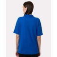 thumbnail image 3 of Harriton M105W Women's Maverick CVC Pique Polo-True Royal-3XL, 3 of 6