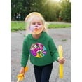 thumbnail image 2 of Hello, Comic Style Icons Hoodie Toddler -Image by Shutterstock,  2 Toddler, 2 of 4