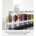 thumbnail image 5 of Yamazaki Home Spice Jar, White, Plastic, No Assembly, 5 of 7