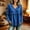 Dark Blue, variant on NominalSnug Tassel Tops for Women Fall Winter Long Sleeve Shirts V Neck Babydoll Loose Fit Blouses