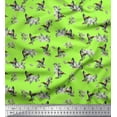 thumbnail image 1 of Soimoi Cotton Voile Fabric Leaves,Flower & Humming Bird Decor Fabric Printed Yard 42 Inch Wide, 1 of 3