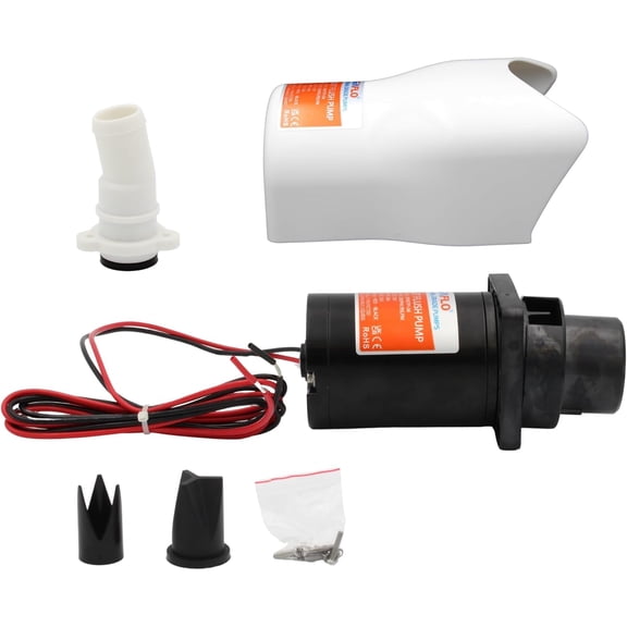 SEAFLO 12V Upgraded Electric Toilet Flush Pump