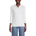 thumbnail image 3 of Lands' End Women's Petite Supima Cotton Polo, 3 of 3
