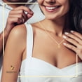 thumbnail image 5 of BEBERLINI Women Initial Letter R Pendant Necklace 14K Gold Filled Box Chain Jewelry 20", 5 of 9