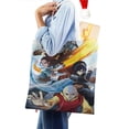 thumbnail image 4 of Avatar: The Last Airbender Bolso de tela con estampado de lienzo para mujer, bolsa de compras reutilizable y estética, con cremallera interior, regalo para mujer,40*45cm., 4 of 6