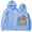 502_Sky Blue, variant on QASIEATN Hoodies for Graceful Women Fashion, Letter Print "LOVE YOURSELF"Oversized Hoodie Long Sleeve Graphic Loose Hooded Sweatshirt Pullover Tops, Womens Fall Tops