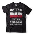 thumbnail image 2 of Polish Dad Shirt Mens Polish Dad Tee Father's Day Dad Shirt Father Gifts Cool Dad Shirt (X-Large Military Green), 2 of 6