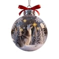 thumbnail image 2 of Xuniizn Christmas Ornaments Christmas Ball Ornaments with Strings, Shatterproof Christmas Bulbs, Hanging Decorations for Xmas Tree, Holiday, Wedding, Party, 2 of 2